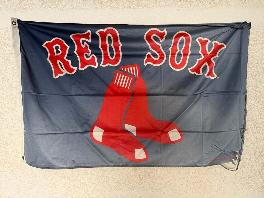 Boston Red Sox MLB Team Logo Banner Flag